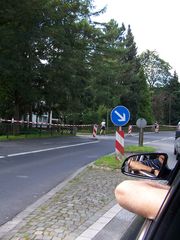 Olaf auf der Laufstrecke