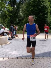 Beim Lauf nach der ersten Runde