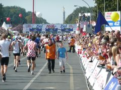 Der Zieleinlauf