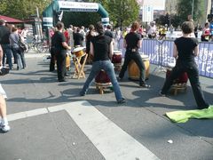 TrommlerInnengruppe mit toller Performance