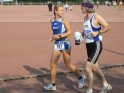 Marlen und Gerhard laufen sich warm 