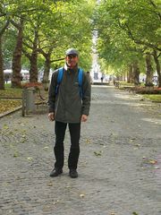 Olaf auf dem Weg zur Augustabr&uuml;cke