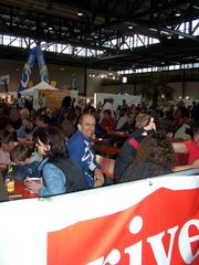 Zur Pastaparty nach dem Lauf