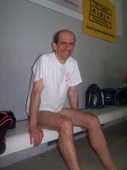 Olaf vor dem Schwimmstart