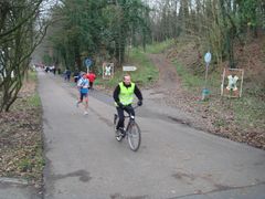 Der führende Läufer