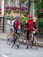 Bernd und Olaf vor dem Start