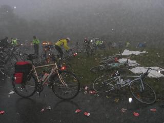 Unterwegs im Regen