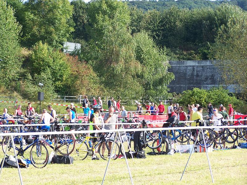 03.JPG - Die Starter bereiten sich vor