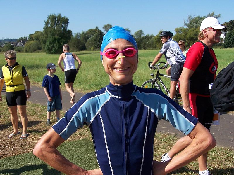 27.JPG - Birgit ist startklar...