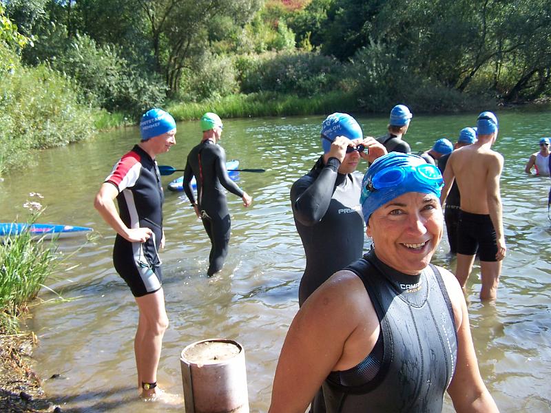 40.JPG - Antje ist auch nicht so sicher, ob sie die Strecke schafft ;-)