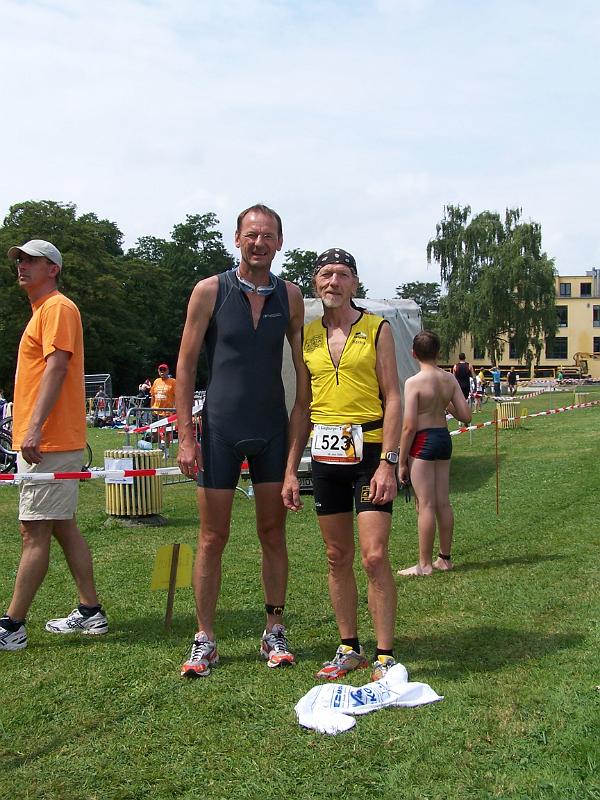 05.JPG - Bernd und Herbie - der eine hat es noch vor sich, der andere ist schon wieder da